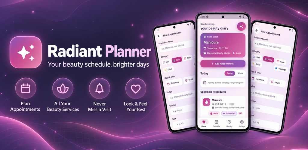 Radiant Planner product banner
